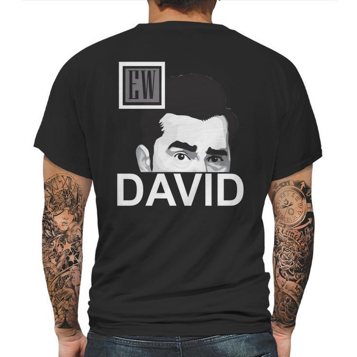 Ew David Schitts Creek Shirt Mens Back Print T-shirt