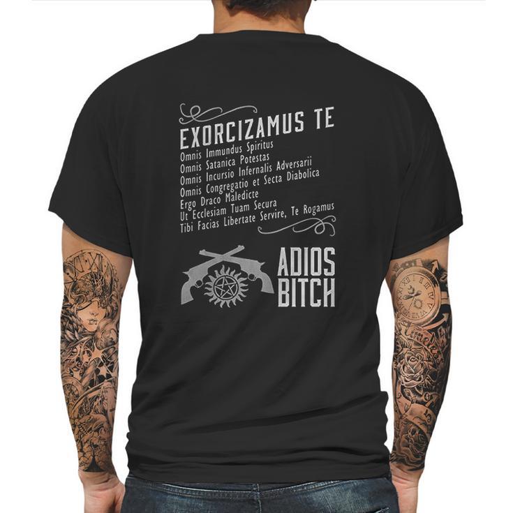 Exorcism Adios Mens Back Print T-shirt