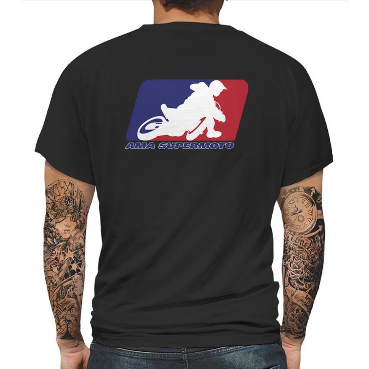 Extreme Supermoto Adrenaline Outdoor Sports Mens Back Print T-shirt