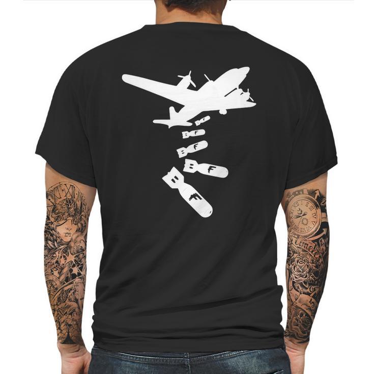 F Bomb Bomber Funny T-Shirts Hoodies Tanks And More Mens Back Print T-shirt