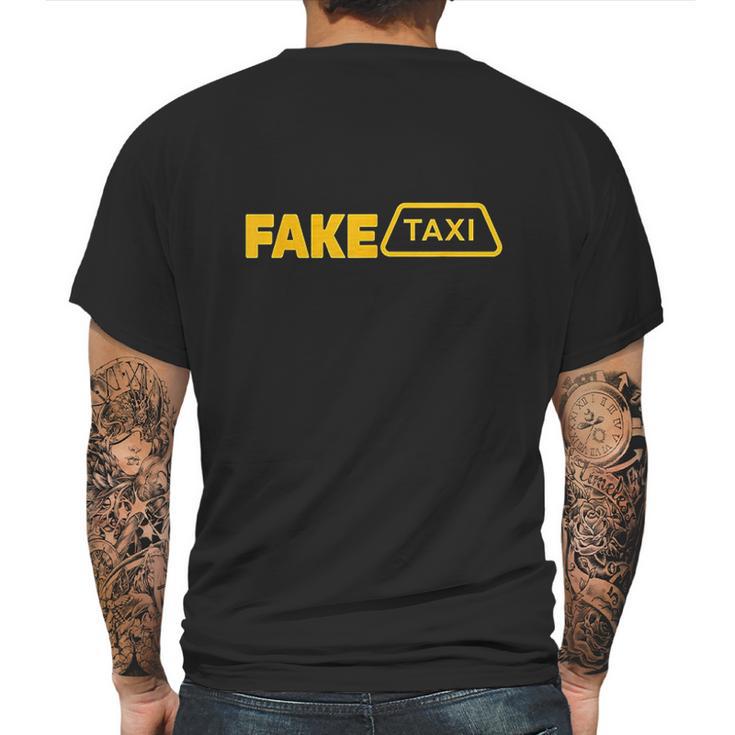 Fake Taxi Funny Fake Taxi Driver Mens Back Print T-shirt