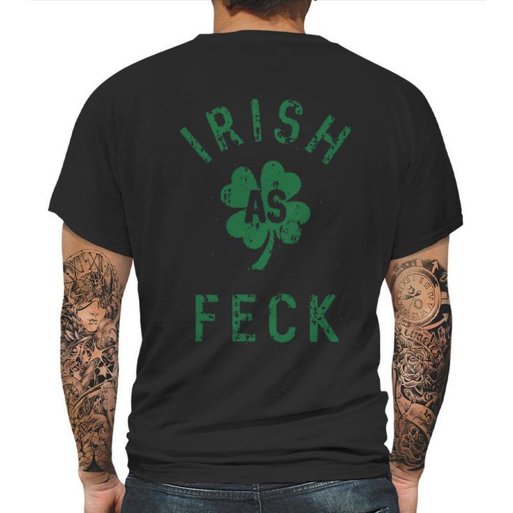 As Feck T Shirt Funny Saint Patricks Da Mens Back Print T-shirt