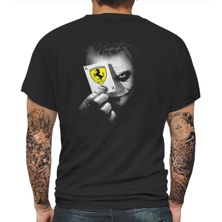 Ferrari Shirt Mens Back Print T-shirt