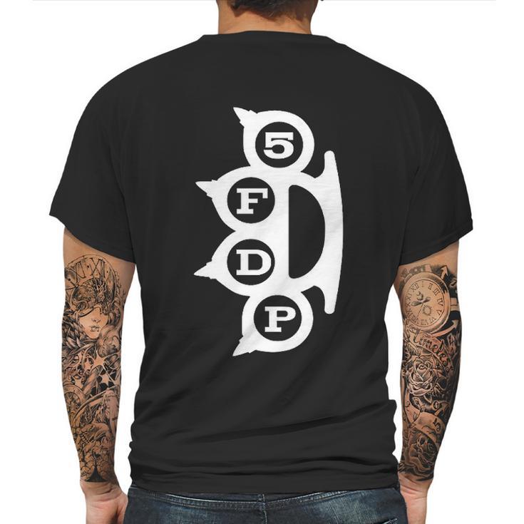 Five Finger Death Punch Black Mens Back Print T-shirt