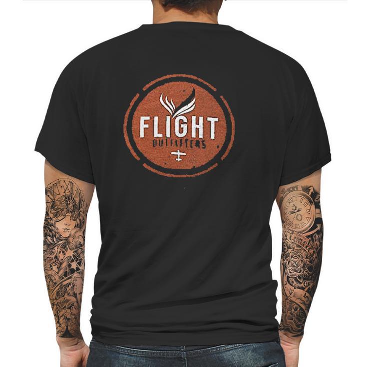 Flight Outfitters Vintage Mens Back Print T-shirt