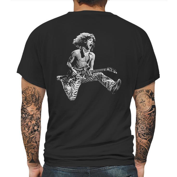 Mens Flying Ed Die Van Halen Mens Back Print T-shirt