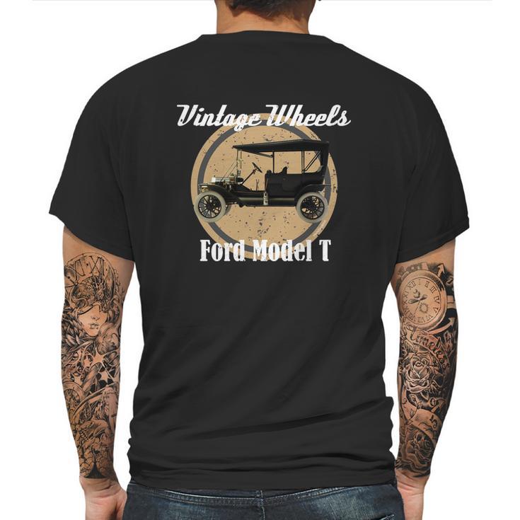 Ford Model T Mens Back Print T-shirt