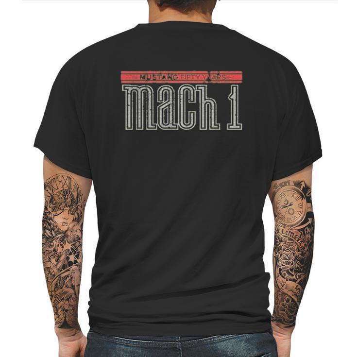 Ford Mustang Mach 1 Mens Back Print T-shirt