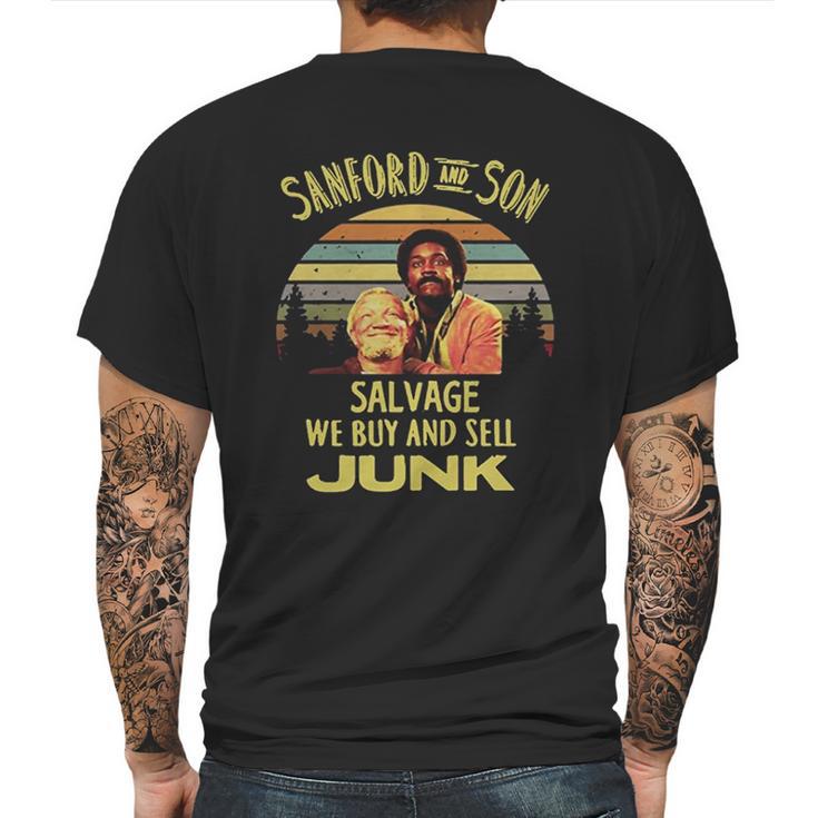 Fred Sanford We Buy And Sell Junk Vintage Mens Back Print T-shirt