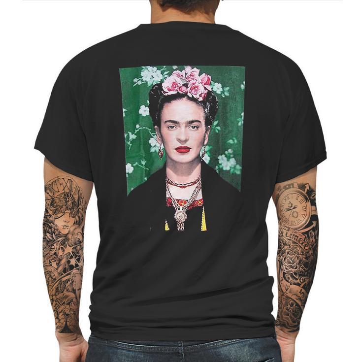 Frida Kahlo Trendy Mens Back Print T-shirt