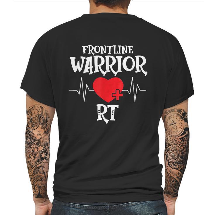 Frontline Warrior Rt Mens Back Print T-shirt