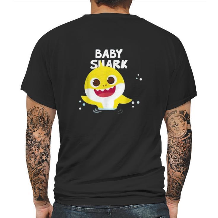 Funny Baby Shark Doo Doo Doo Mens Back Print T-shirt