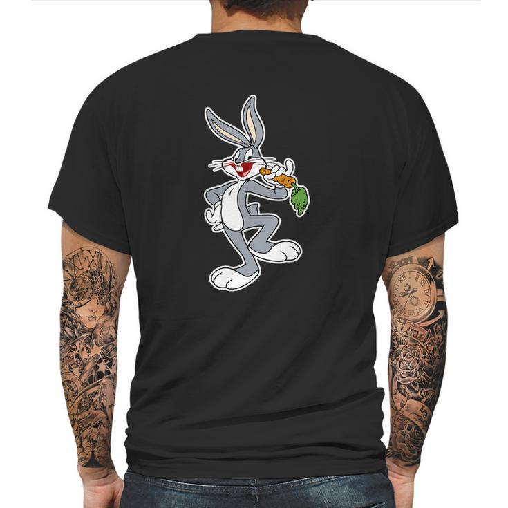 Funny Bugs Bunny Mens Back Print T-shirt