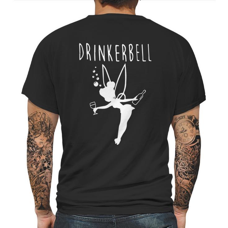 Funny Halloween Drinkerbell Funny Mens Back Print T-shirt