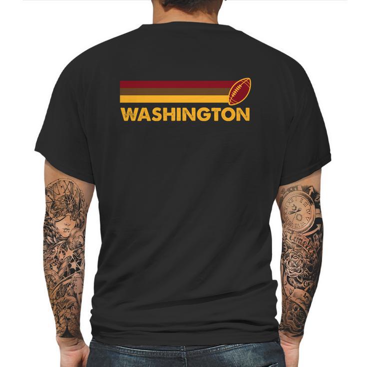 Funny Washington Football Dc Team Retro Mens Back Print T-shirt