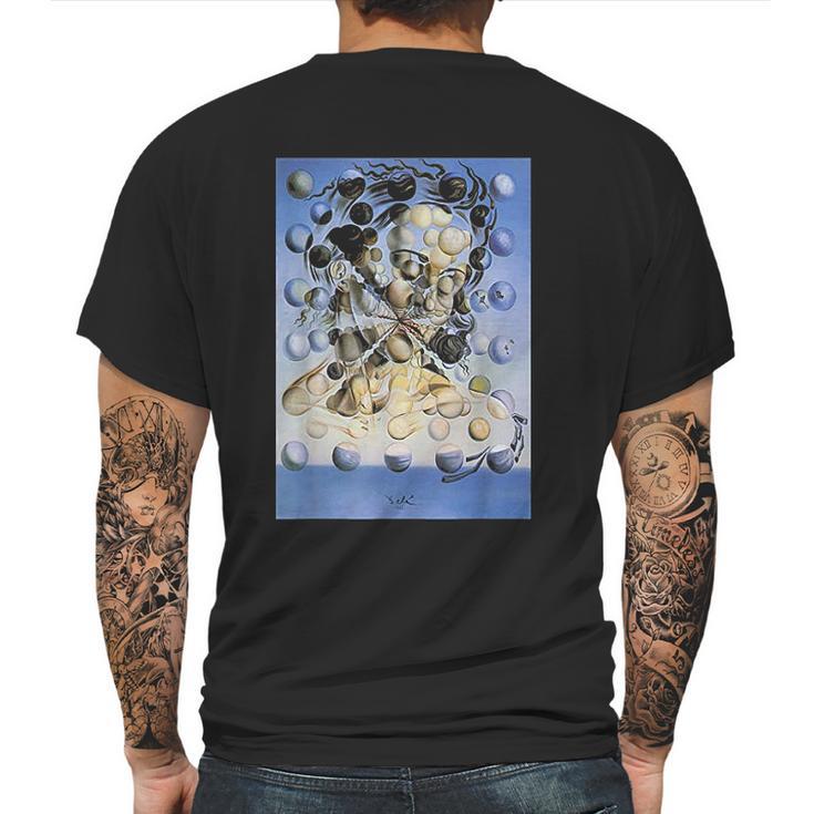 Galatea Of The Spheres Famous Painting By Dali Mens Back Print T-shirt