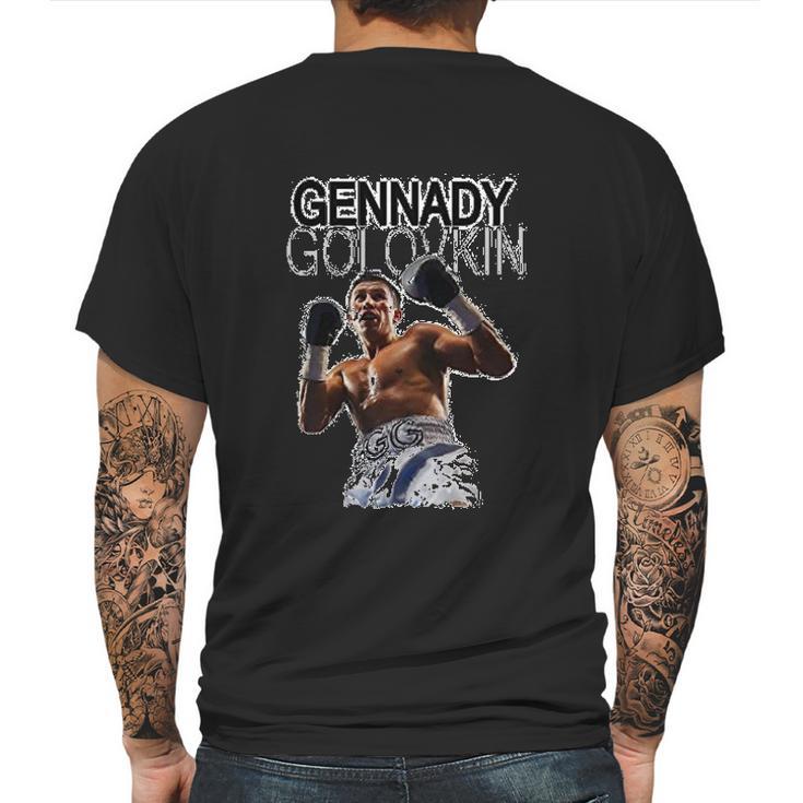 Gennady Golovkin Graphic Mens Back Print T-shirt