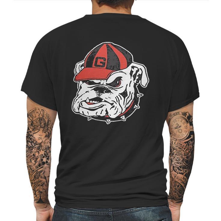 Georgia Bulldog Black Solid Mens Back Print T-shirt