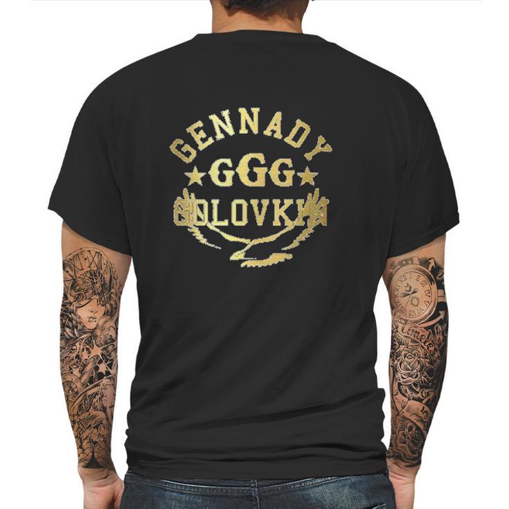 Ggg Gennady Golovkin Boxing Mens Back Print T-shirt