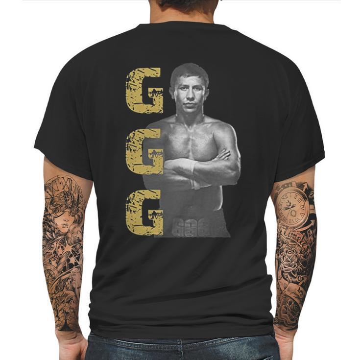 Ggg Gennady Golovkin Boxing Fan Mens Back Print T-shirt