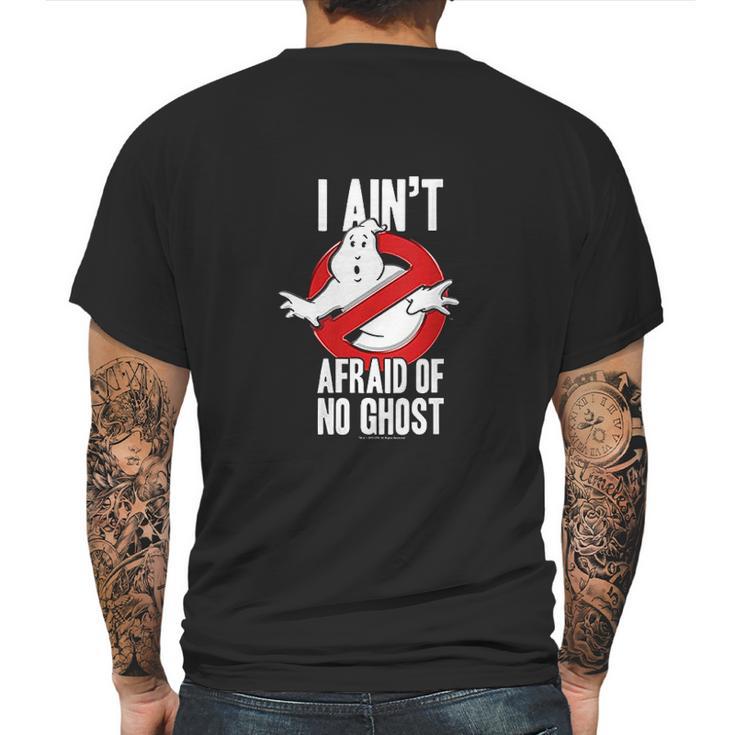 Ghostbusters I Aint Afraid Of No Ghost Mens Back Print T-shirt