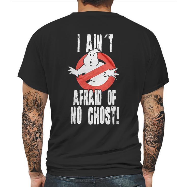 Ghostbusters I Aint Afraid Of No Ghost Mens Back Print T-shirt