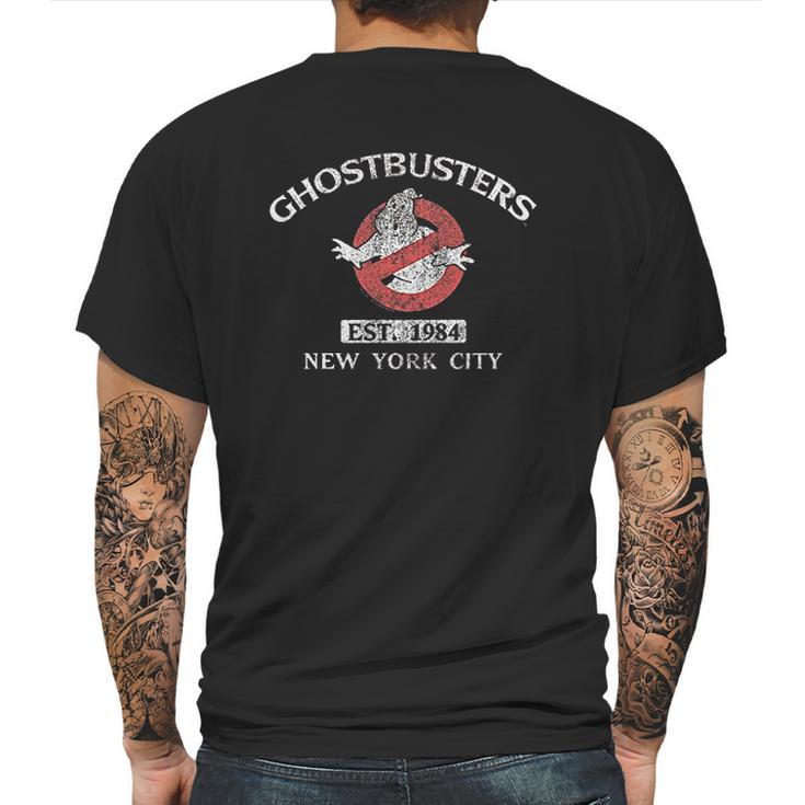 Ghostbusters Est 1984 Mens Back Print T-shirt