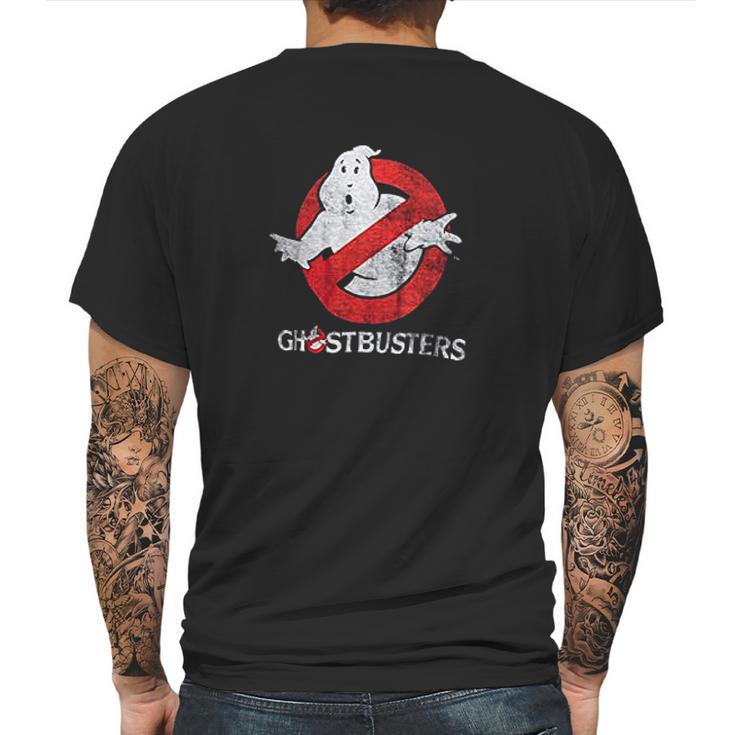 Ghostbusters Faded Logo To Go Mens Back Print T-shirt