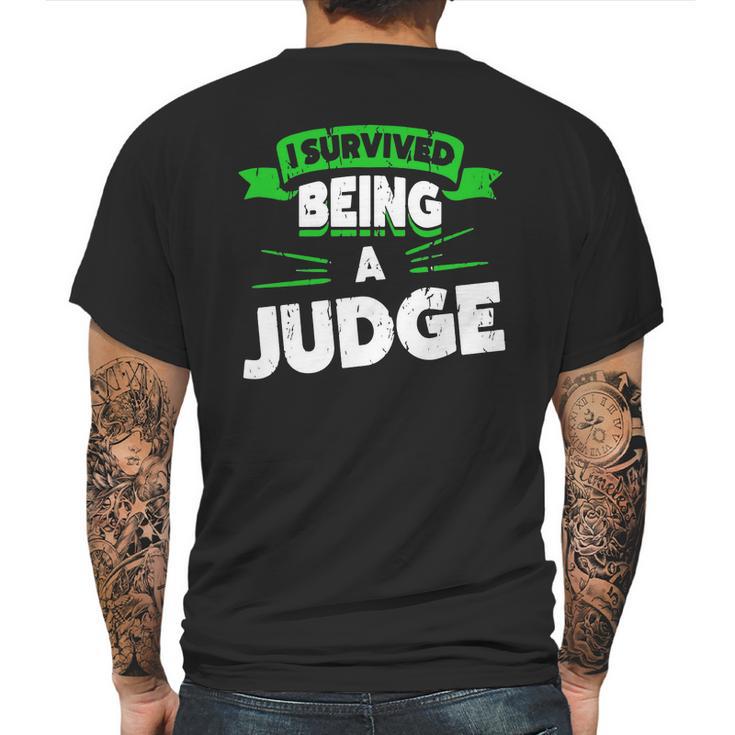 Gift For Retiring Judges Retirement Gift Idea T-Shirt Mens Back Print T-shirt