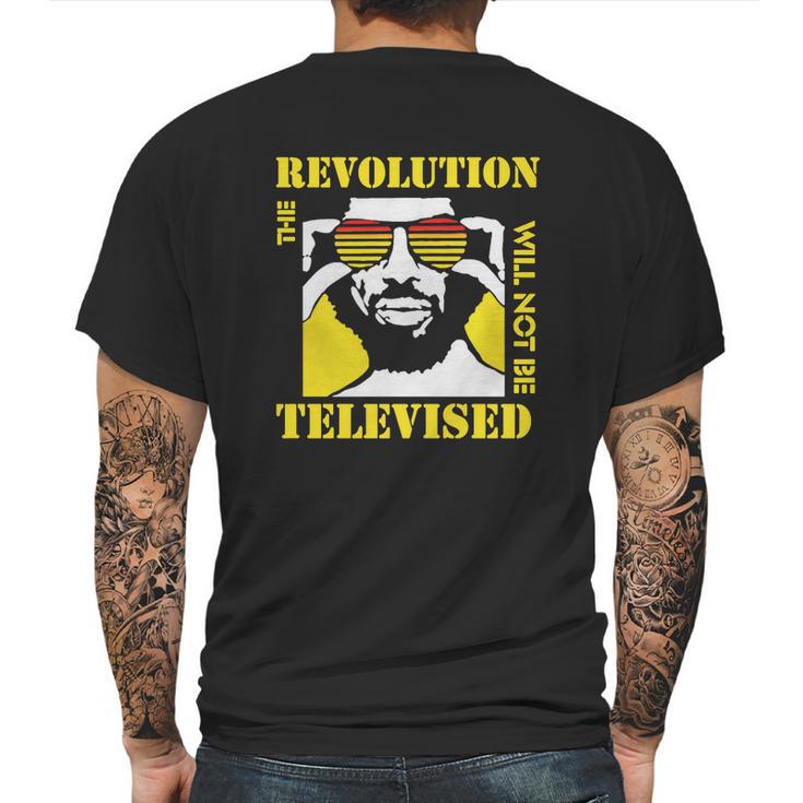 Gil Scott Heron Revolution T-Shirt Mens Back Print T-shirt