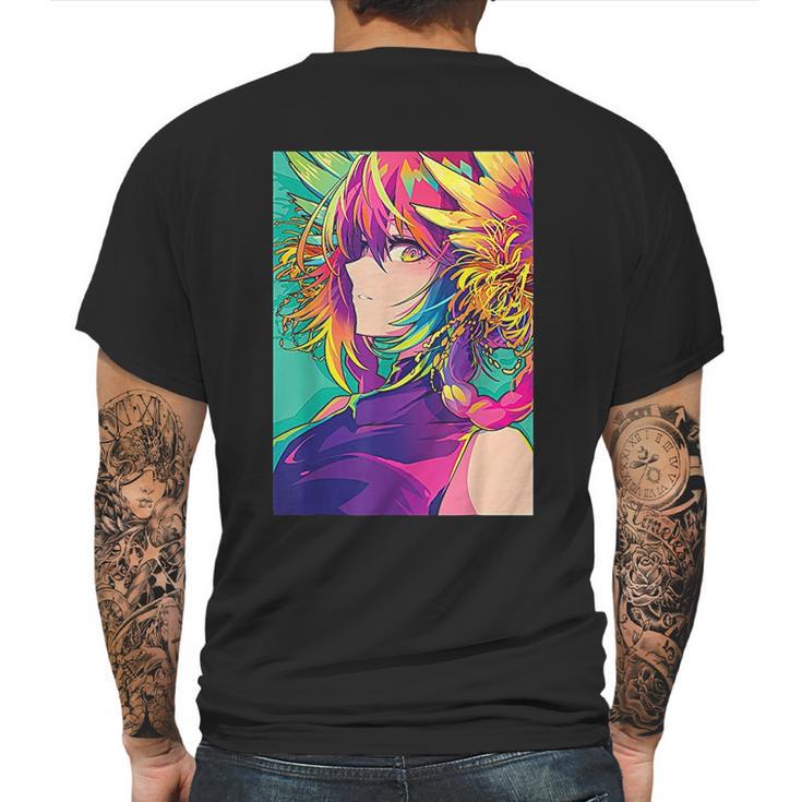 Girl Retro 80S Japanese Aesthetic Mens Back Print T-shirt