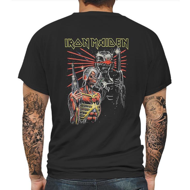 Global Iron Maiden Mens Terminate Mens Back Print T-shirt