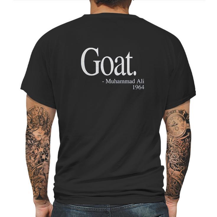 Goat Ali Quote Mens Back Print T-shirt