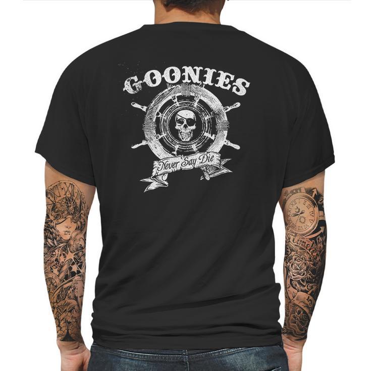 The Goonies Captain Mens Back Print T-shirt