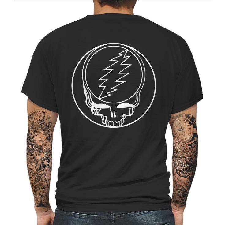 Grateful Dead Line Art Mens Back Print T-shirt