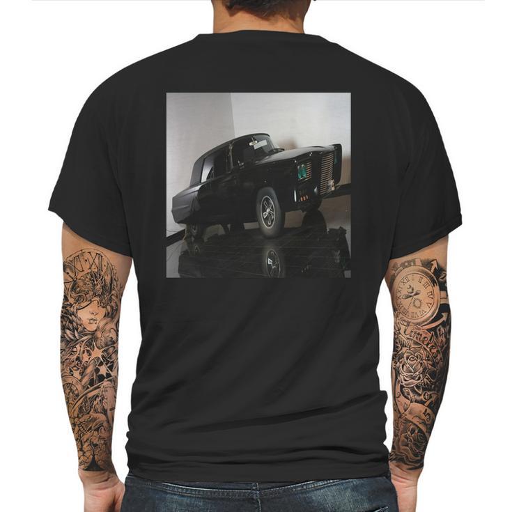 Green Hornet Black Beauty Car Mens Back Print T-shirt