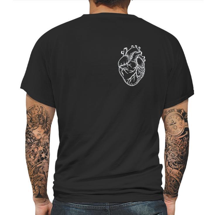 Hanger Swag Anatomical Heart Mens Back Print T-shirt