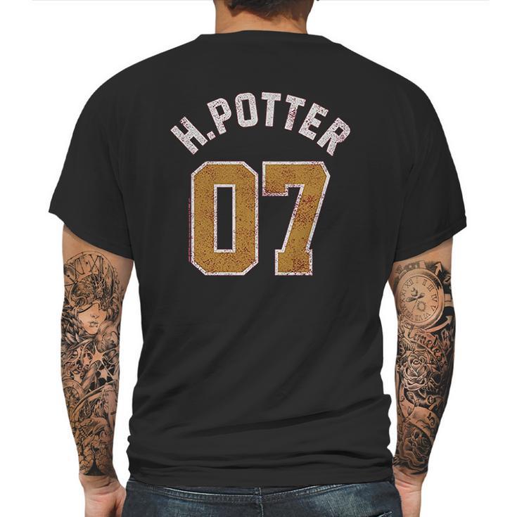 Harry Potter Quidditch No 7 Mens Back Print T-shirt