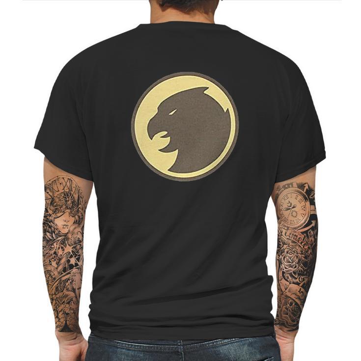 Hawkman Emblem Mens Back Print T-shirt