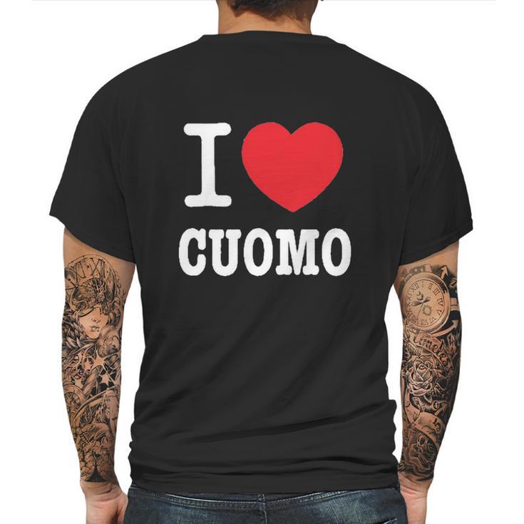 I Heart Cuomo Mens Back Print T-shirt