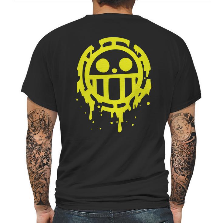 Heart Pirates Trafalgar Law One Piece Mens Back Print T-shirt