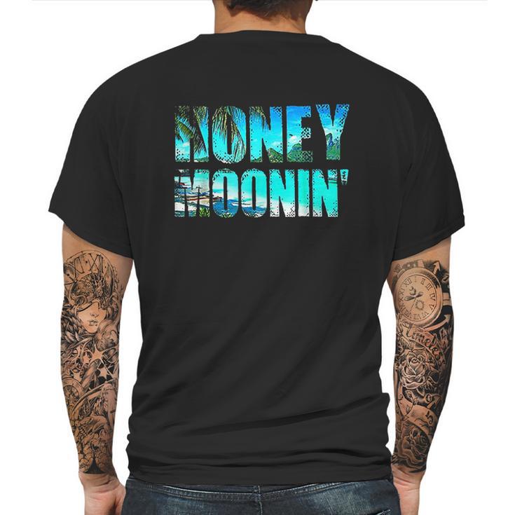 Honeymoonin Honeymoon Bride Groom Just Married Mens Back Print T-shirt