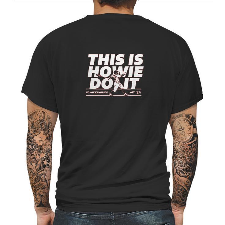 This Is Howie Do Mens Back Print T-shirt