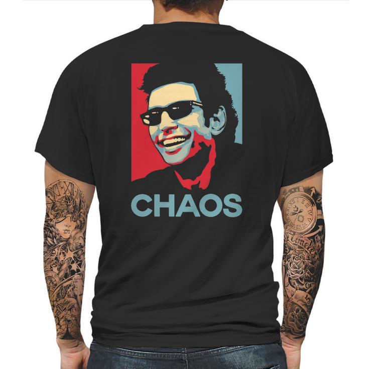 Ian Malcolm Chaos T-Shirt Mens Back Print T-shirt