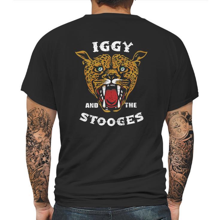 Iggy And The Stooges Mens Back Print T-shirt