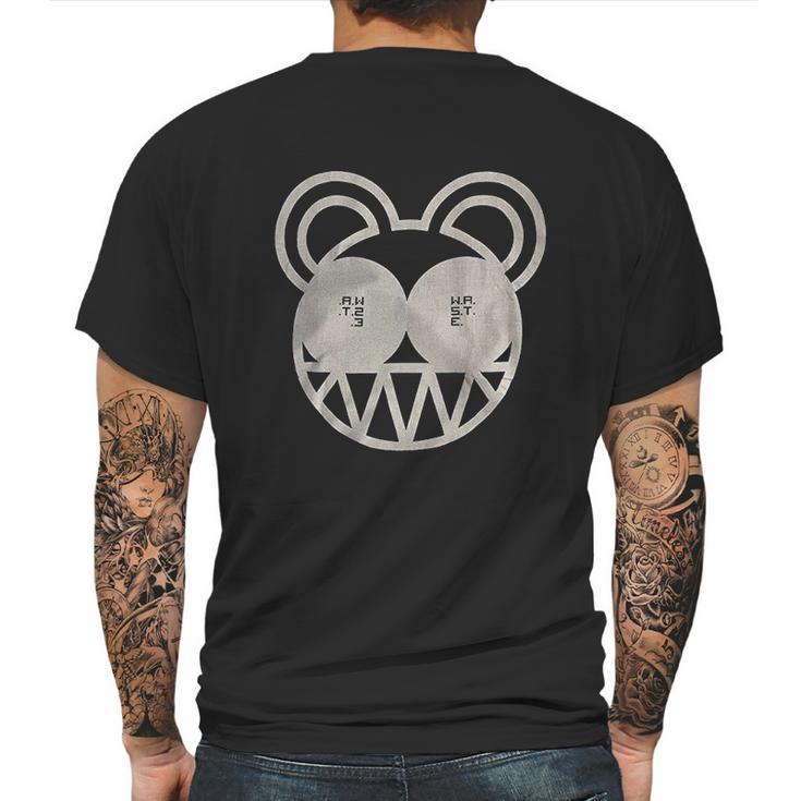 Impact Radiohead Bear Mens Back Print T-shirt