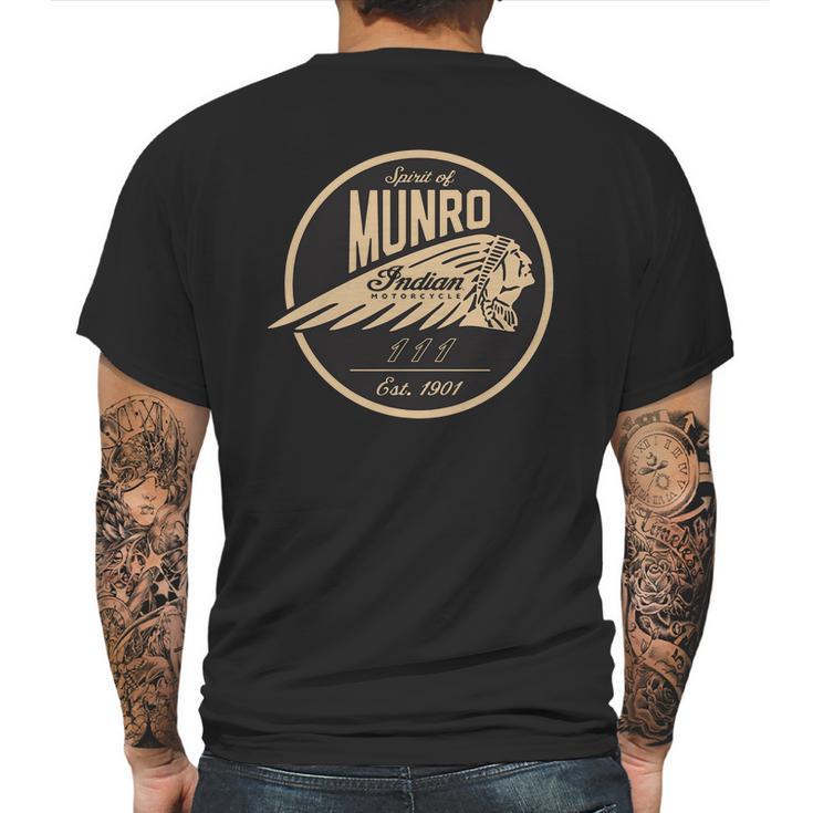 Indian Motorcycle  Spirit Of Munro Mens Back Print T-shirt