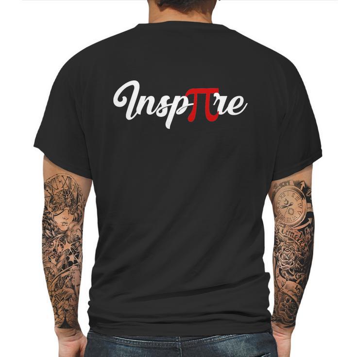 Inspire Pi Day Logo 314 Mens Back Print T-shirt