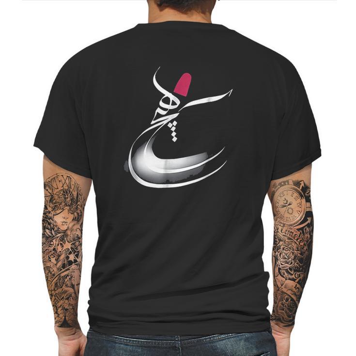 Iran And Iranian Poem In Farsi Hich Mens Back Print T-shirt