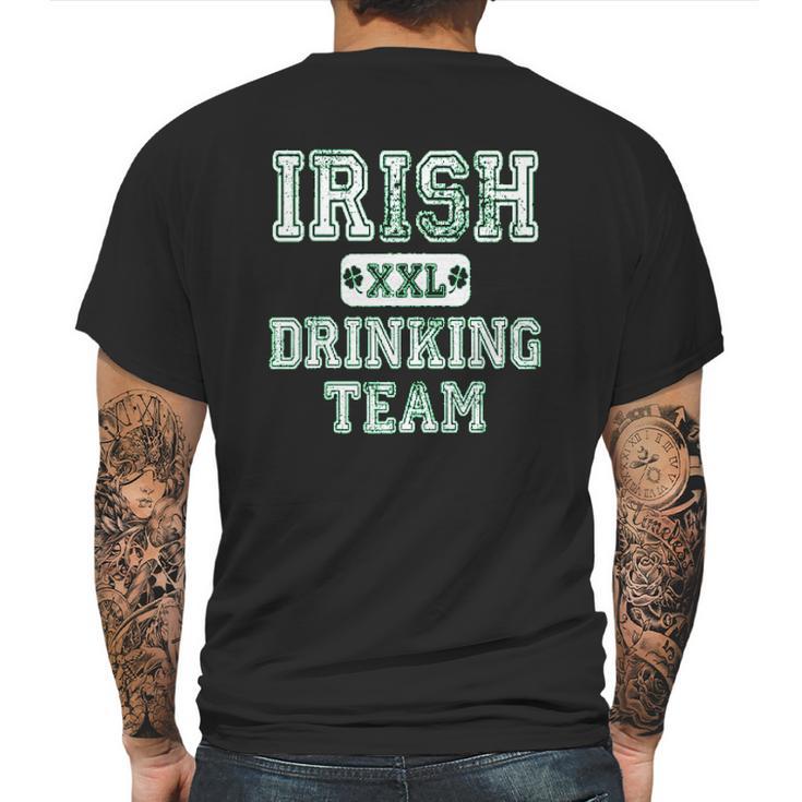 Irish Xxl Drinking Team Mens Back Print T-shirt